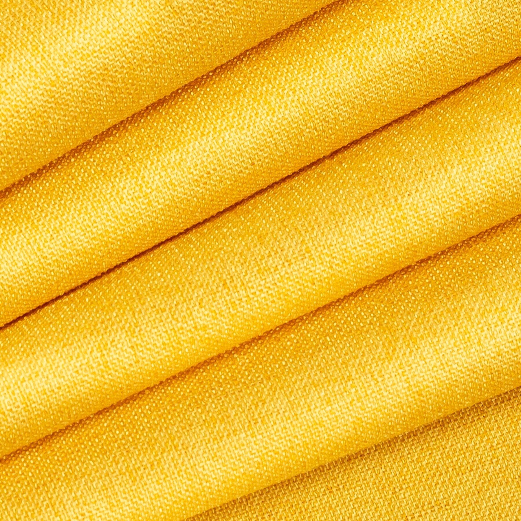 Портьерная штора Престон 160x260 см янтарный д/сет