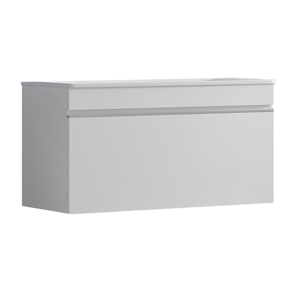 Тумба подвесная Pulsus 100 белая под раковину Pulsus 100