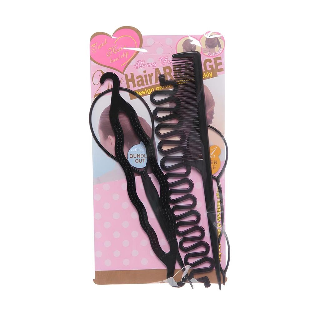 Набор для создания причесок Styling цвет черный
