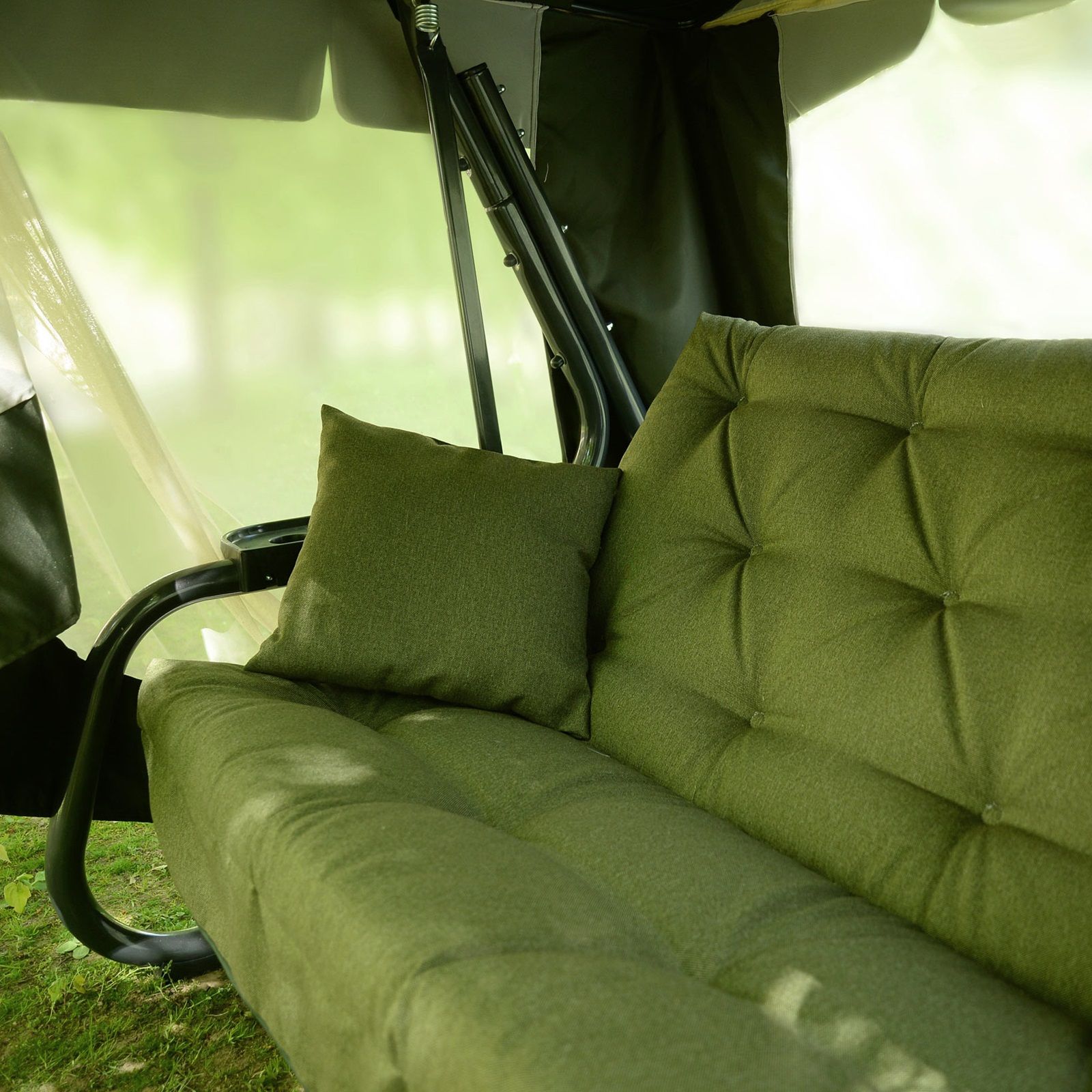 Качели садовые Саванна 2665х1440х1860 мм до 320 кг