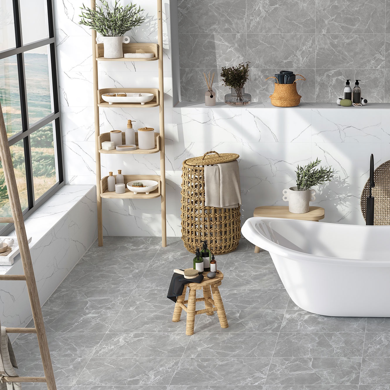 Керамогранит Global Tile Pride 6260-0213 300x600 мм 8,5 мм серый 1,44 м2