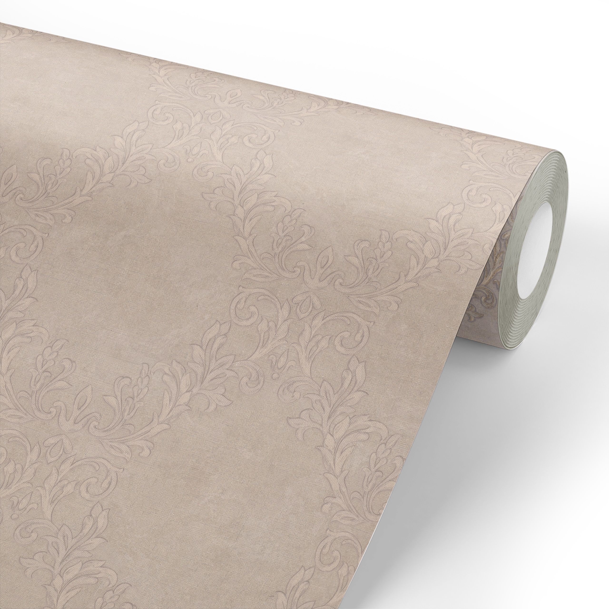 Обои Ornamy Palazzo 8088-17 бежевые вензель 1,06х10,05 м