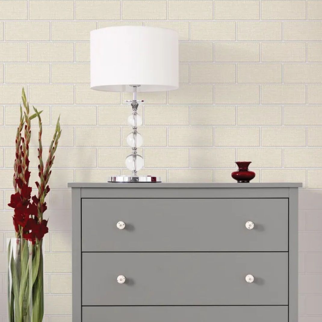 Обои 7194-01 EuroDecor 1,06х10,05 м Blacks кирпичи бежевый