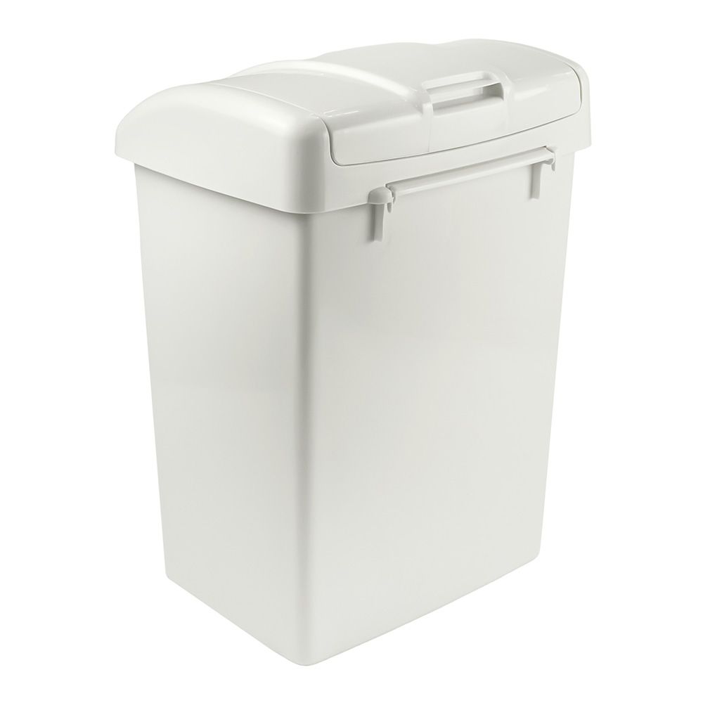 Контейнер для мусора Форте 13л слоновая кость С341СЛК