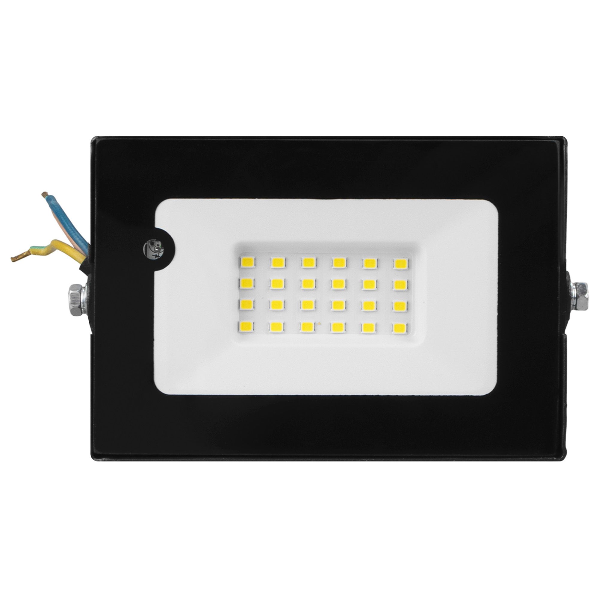 Прожектор LED с датчиком движ.20W VLF1-D-20-6500-B  6500К 1800Лм 220V IP65  угол-120гр черный VKL el