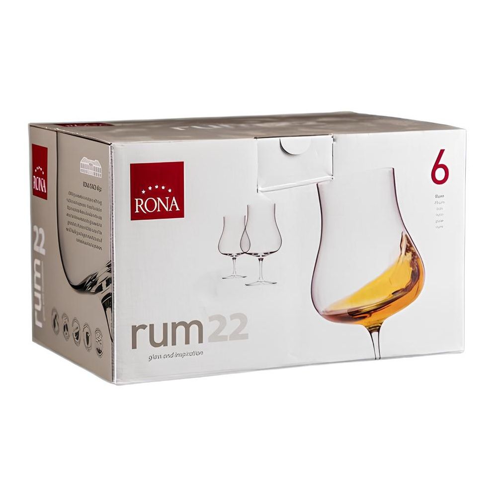 Набор бокалов для рома Rum 6 шт 220 мл 7368/0/220
