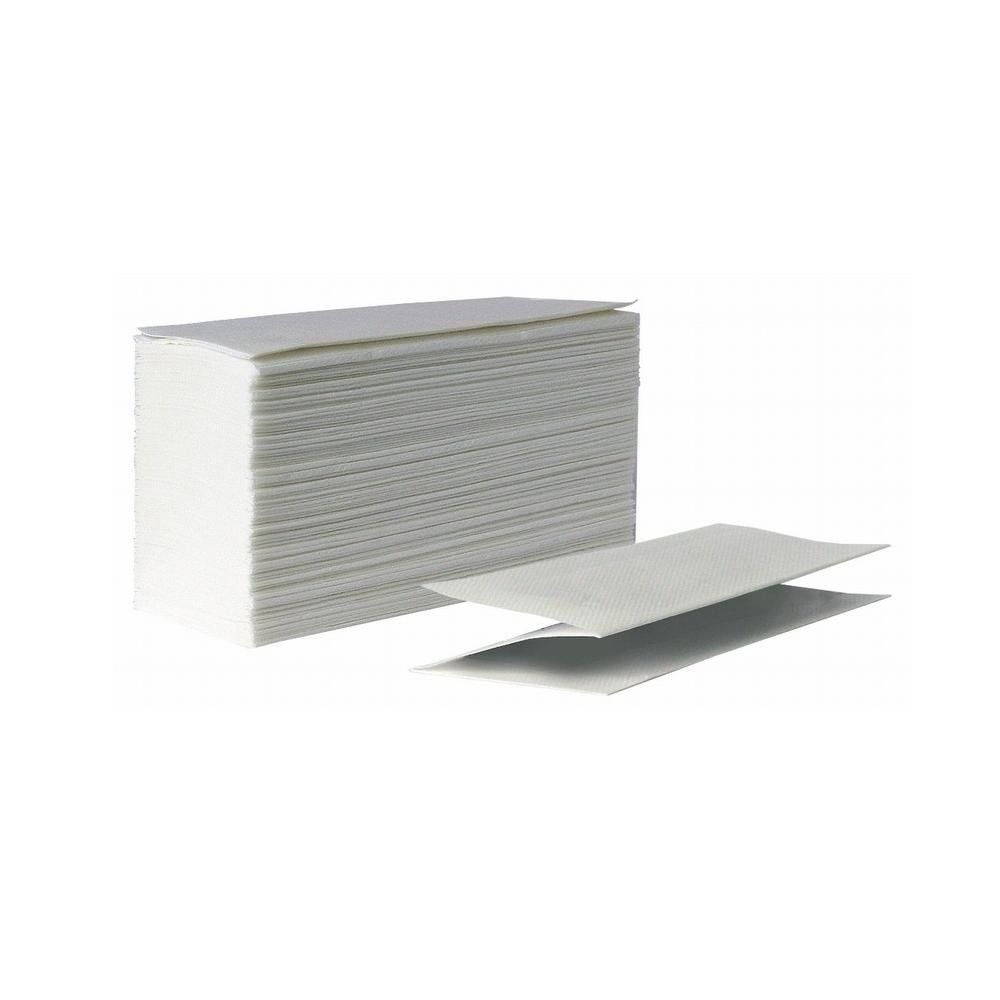 Бумажные полотенца Privat Z укладки 21,5х22,5 см 200 шт 1-слойные белые