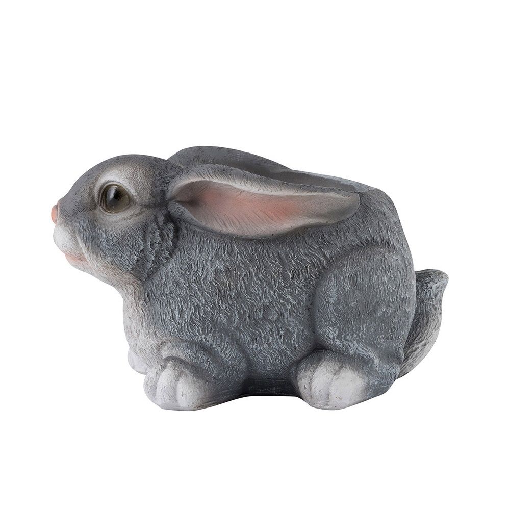 Фигура-кашпо садовая Зайка h20 см 169434
