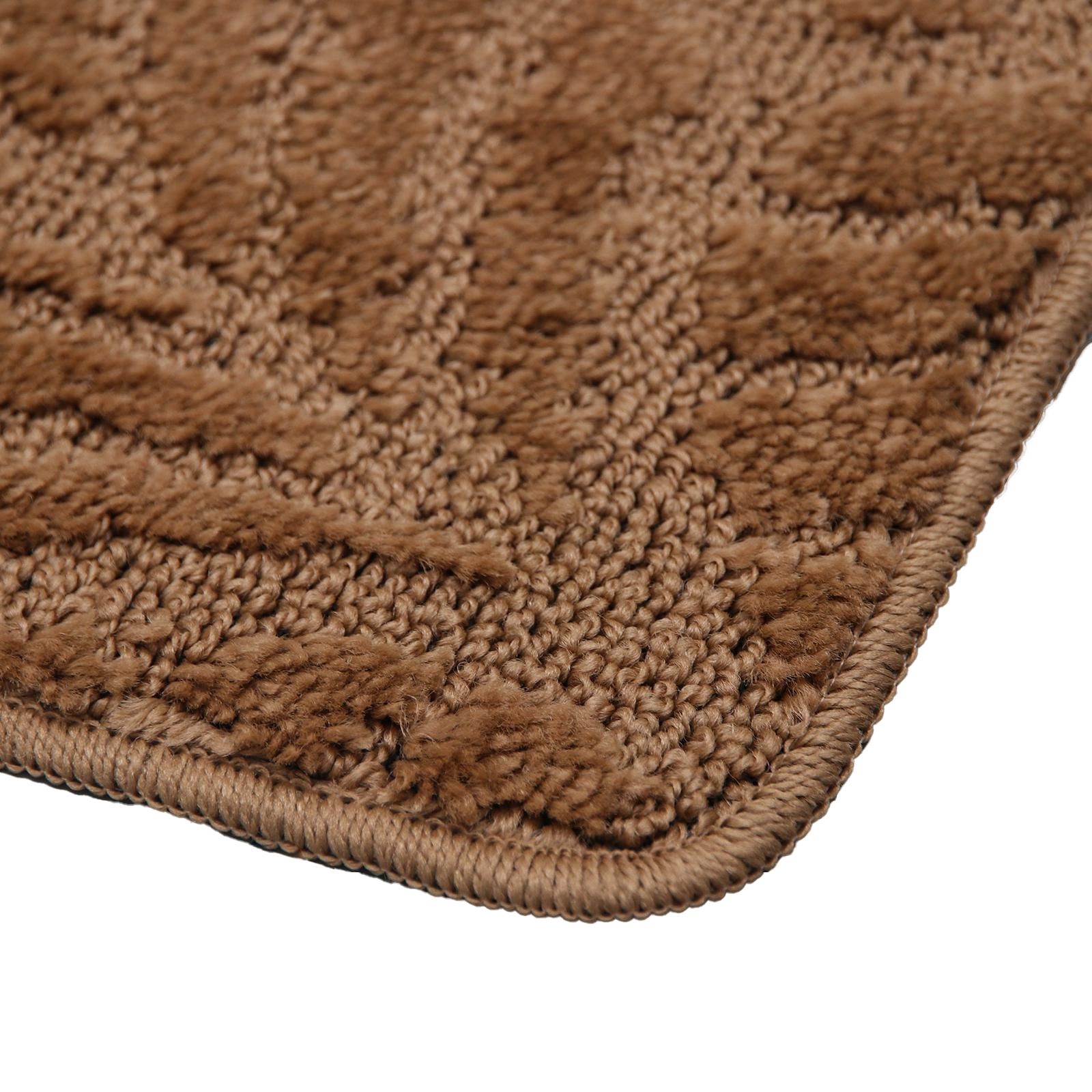 Коврик для ванной комнаты 40х60 см Актив Icarpet 001 капучино 17