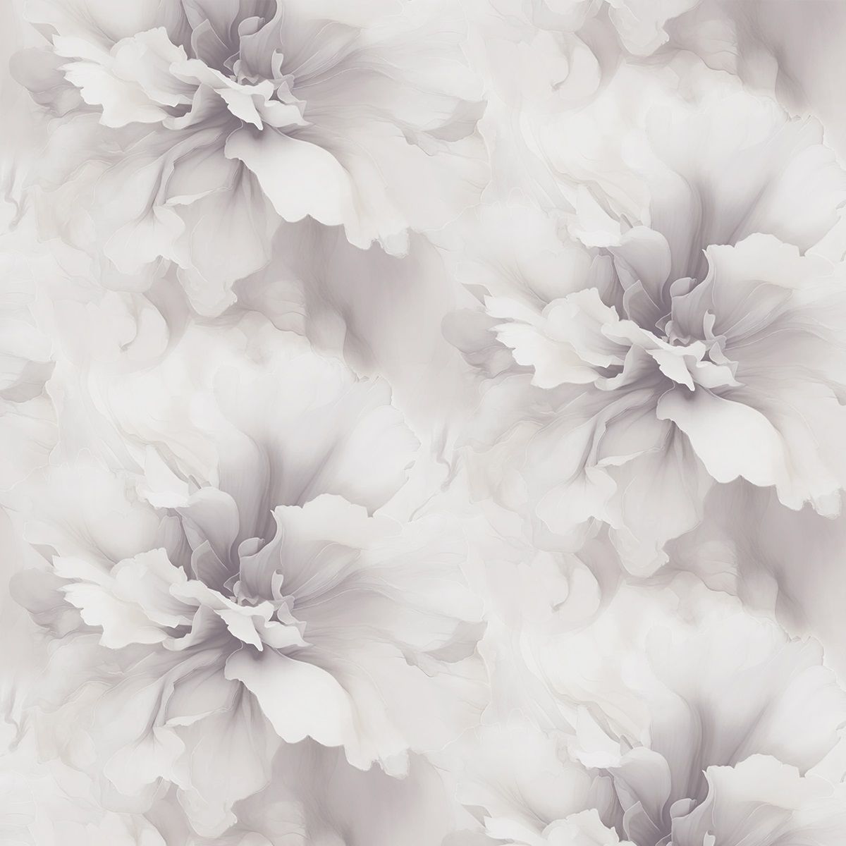 Обои Victoria Stenova Primadonna 287712 серые цветы крупные 1,06х10 м