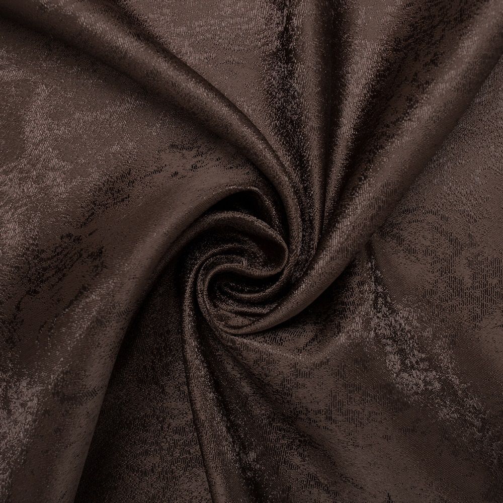 Ткань для штор Портьера жаккард ZG L553-09/150 15m венге