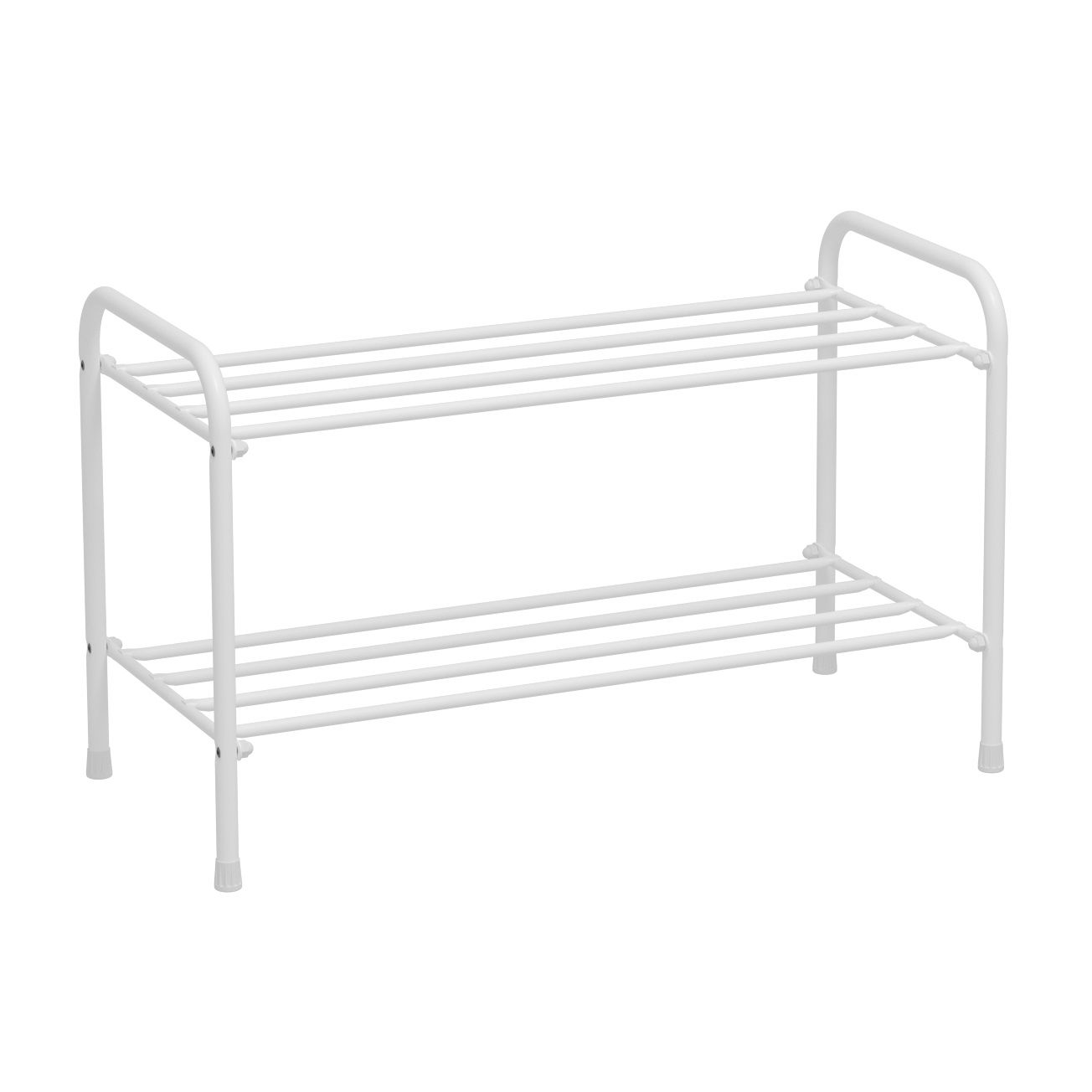 Полка для обуви Альфа 22 650х400х300 мм металл Белый