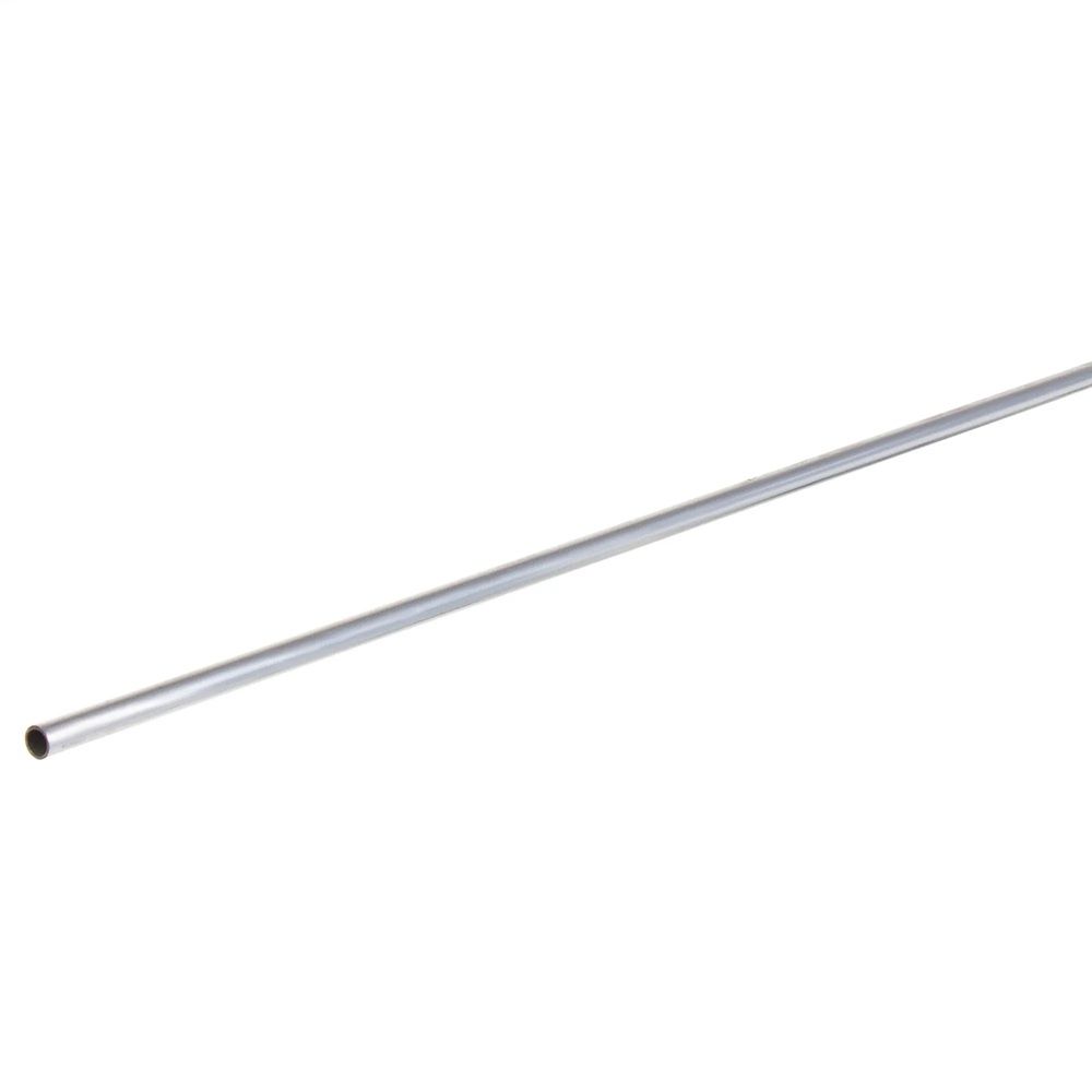 Труба алюминиевая круглая 12х1 мм 1 м серебро