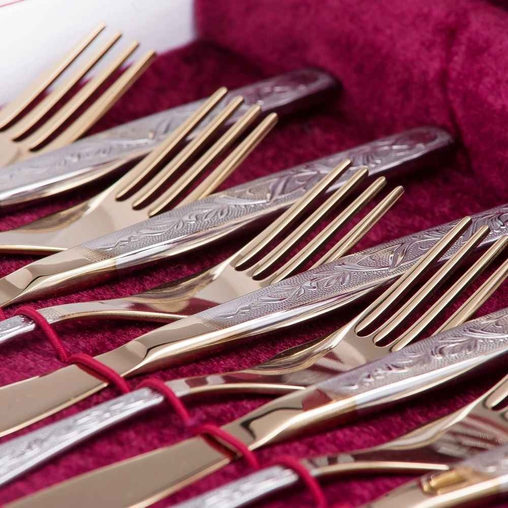 Набор приборов столовых Уралочка 24 предмета 3013