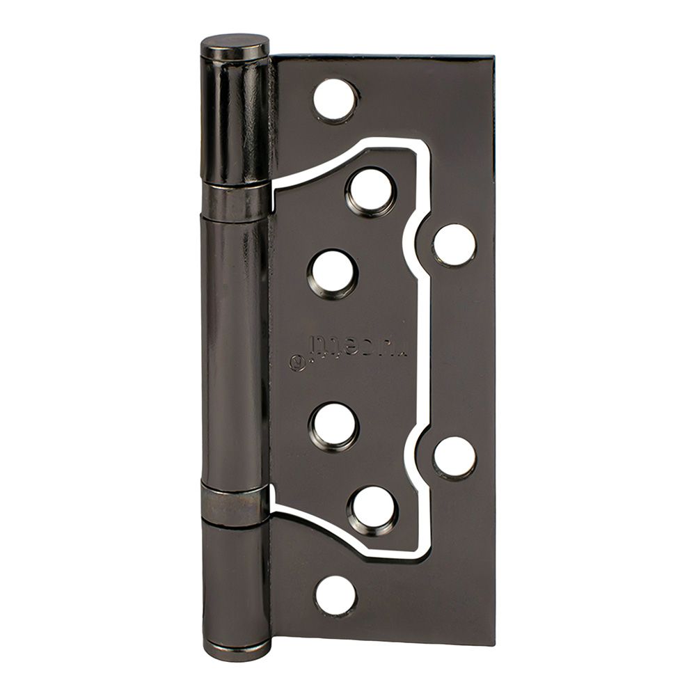 Петля стальная без врезки RFH-100х75х2,5 BN черный никель 12160