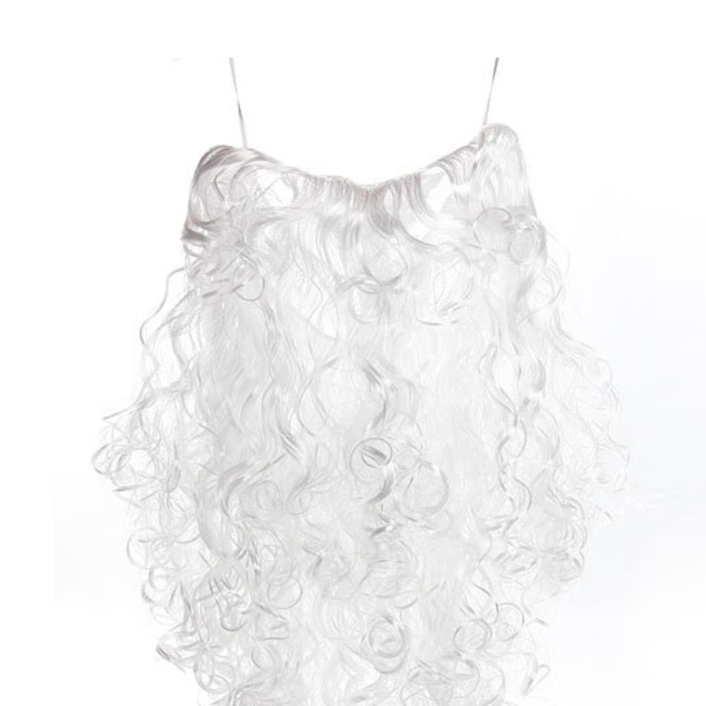 Борода Деда Мороза 45 см 100 г