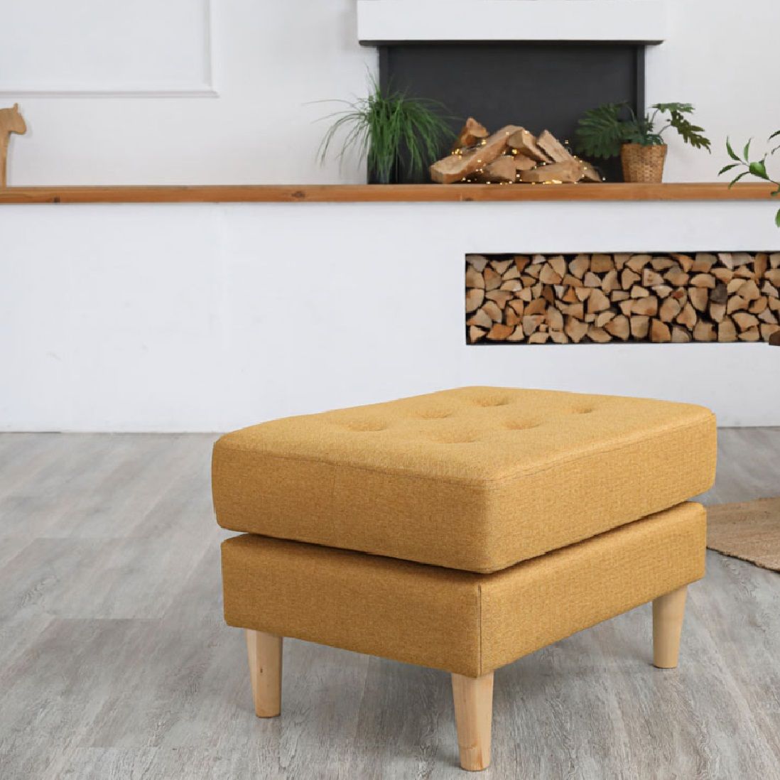 Пуф Гарнет Шерлок ТП 435 520 горчичный