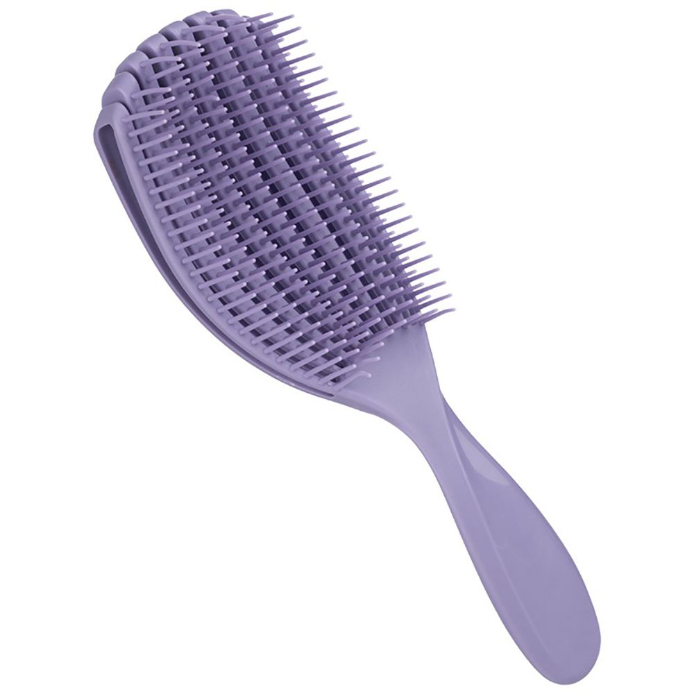 Расческа массажная продувная Идеальная BR-03 27х12х4,5 см с пластиковыми зубчиками