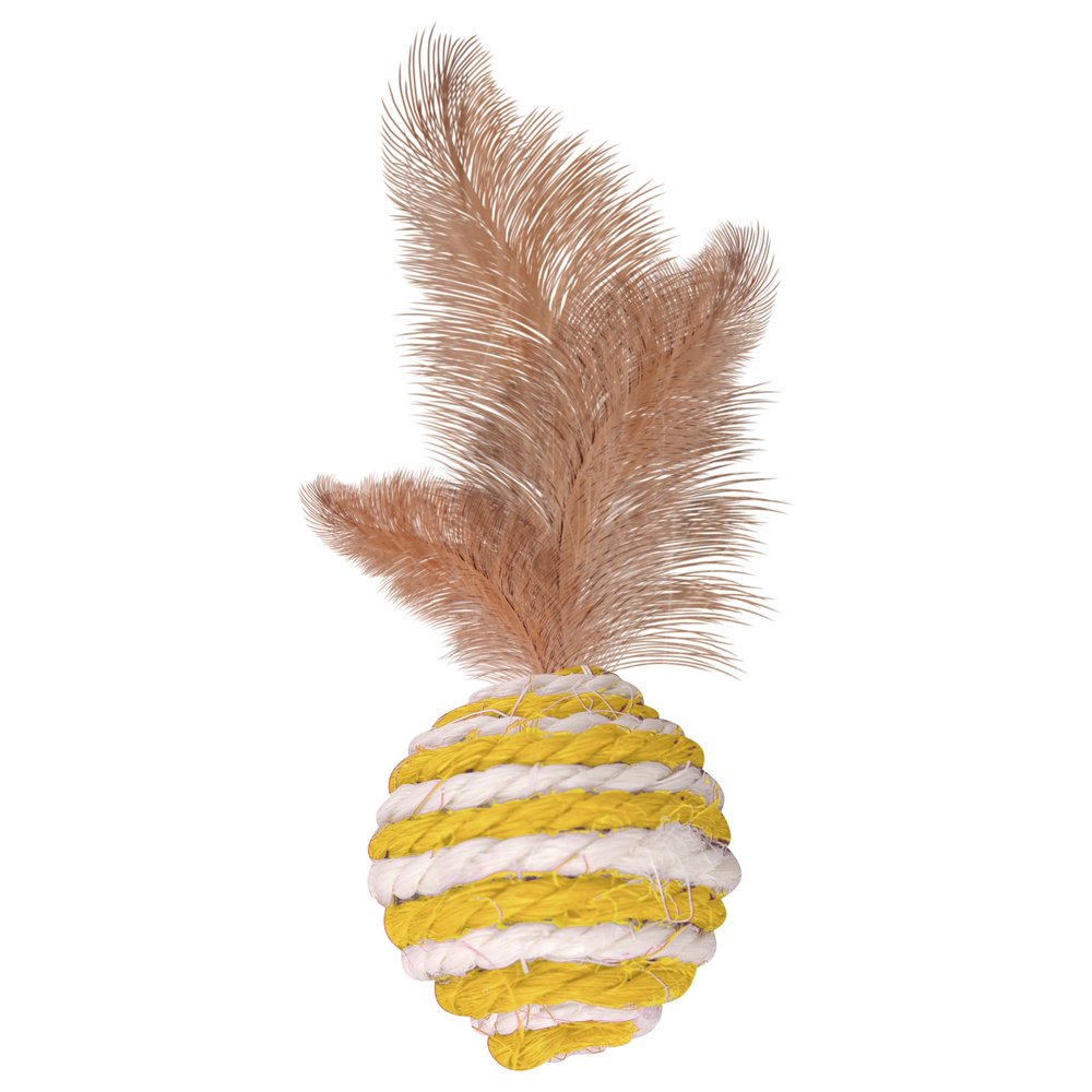 Игрушка для животных Перышки 4 см VL40-101