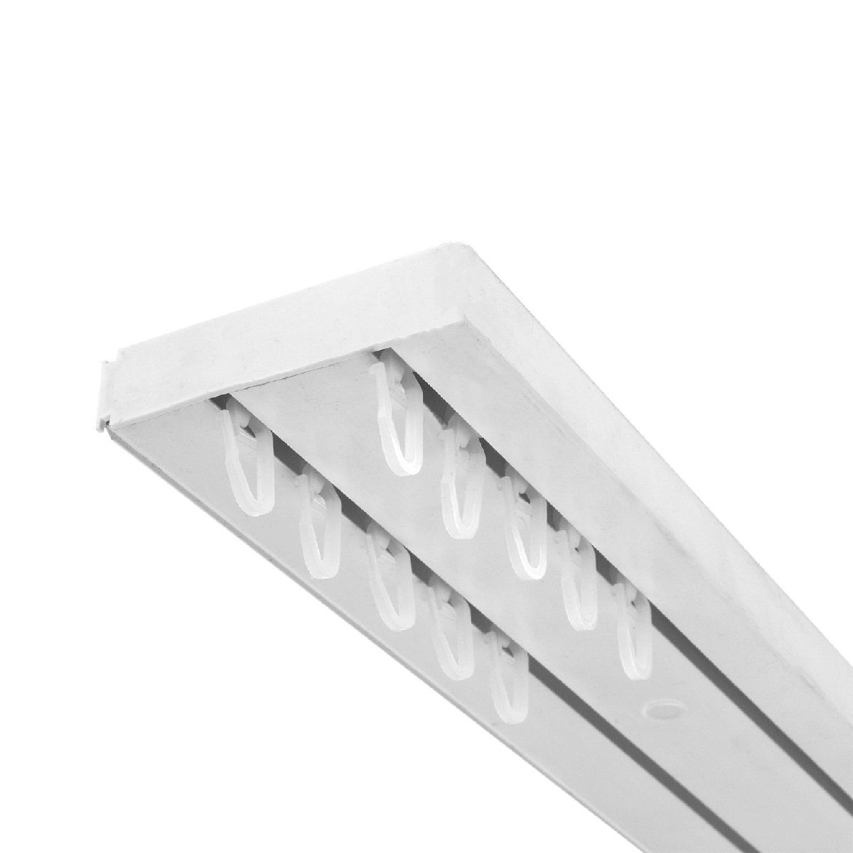 Шина Хит потолочная пластик 2 ряда белый 3.0м