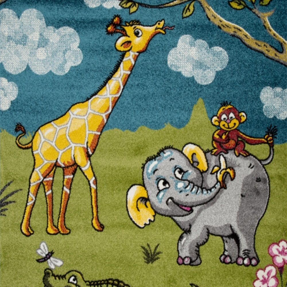 Ковер Art Kids Merinos LM15 1х1,5 м зеленый