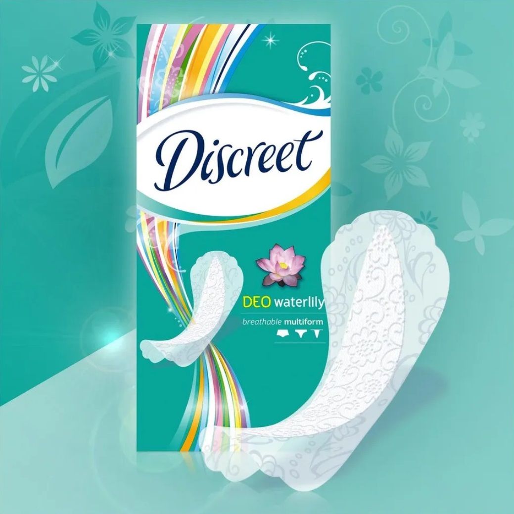 Прокладки женские Олдэйз Дискрит Део Водная Лилия мультиформ 20шт
