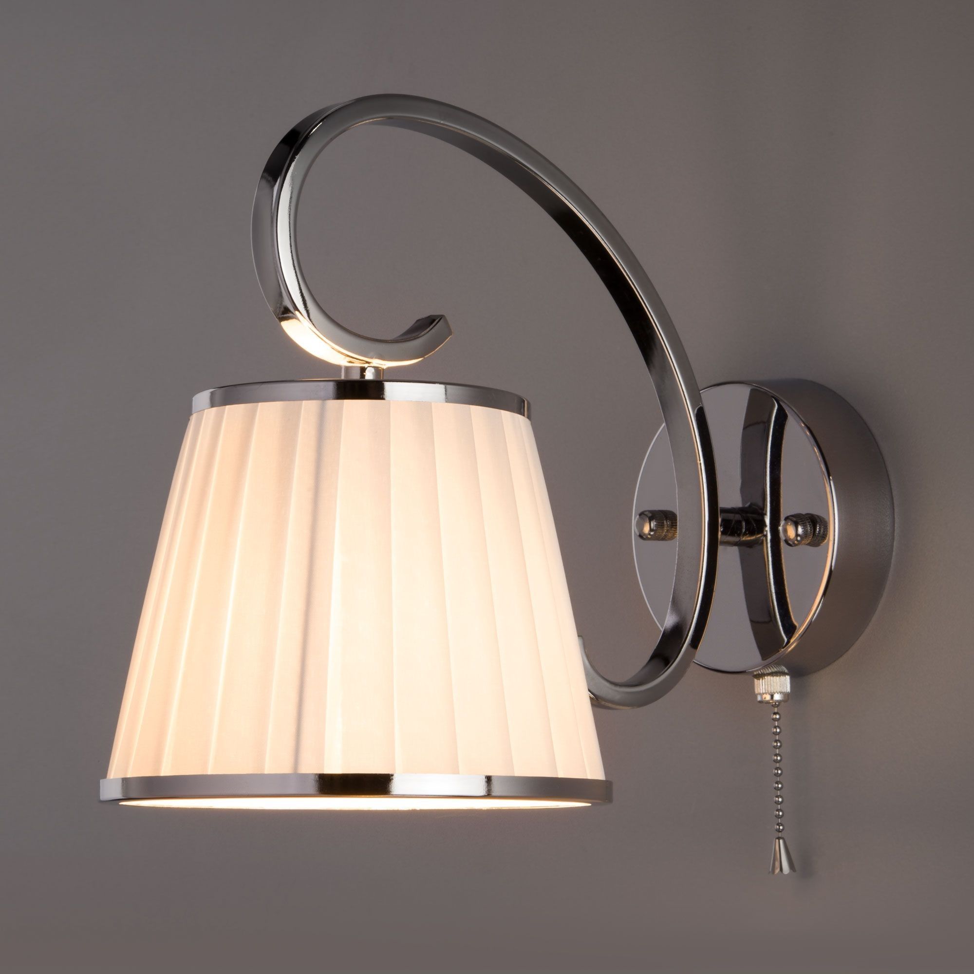 Светильник настенный Eurosvet 60088/1 1х40 Вт Е14 хром