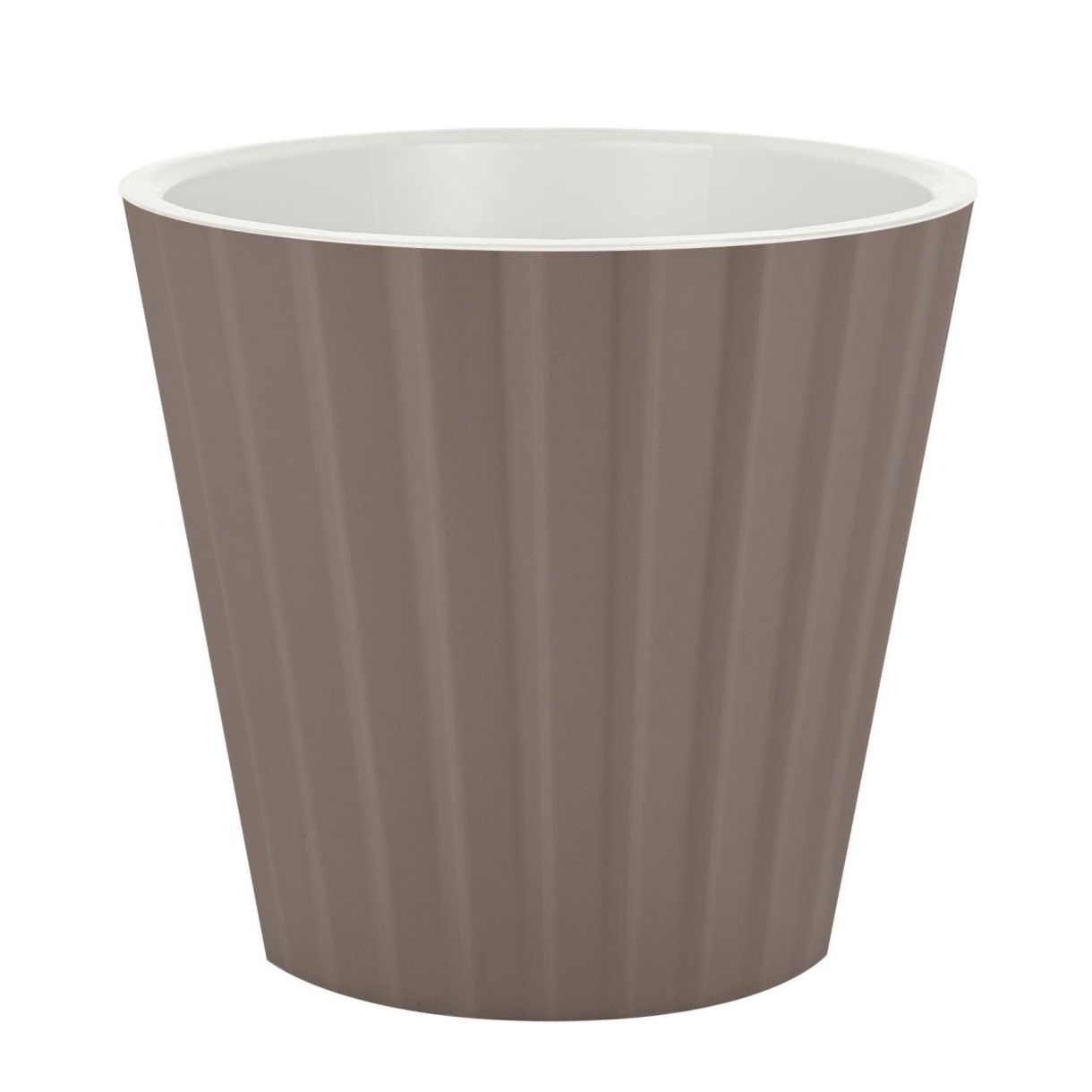 Горшок цветочный InGreen Sand Французский платан 23 см 5,8 л c дренажной вставкой