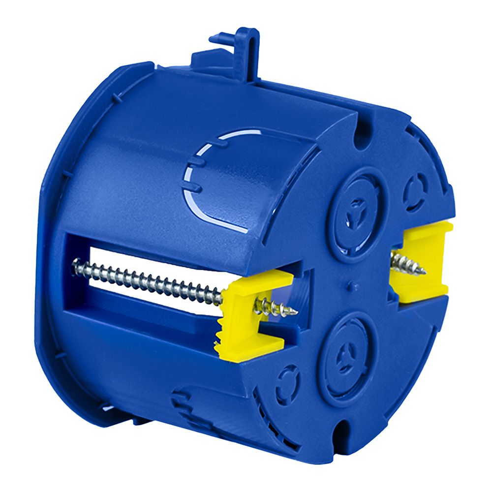 КОРОБКА установ. скр. пров. под гипсокартон 65х45 пласт.лапки Тусо 10176