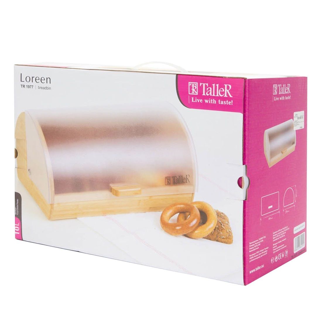 Хлебница TalleR Лорин TR-51977