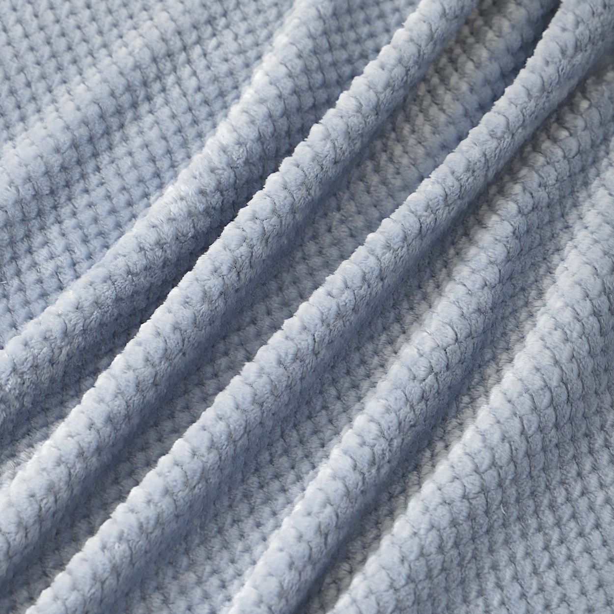 Плед велсофт Витэлия Пиноли 200х220 см голубой