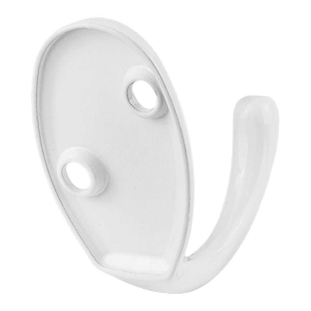 Крючок мебельный одинарный 04.21.03 Альфа белый