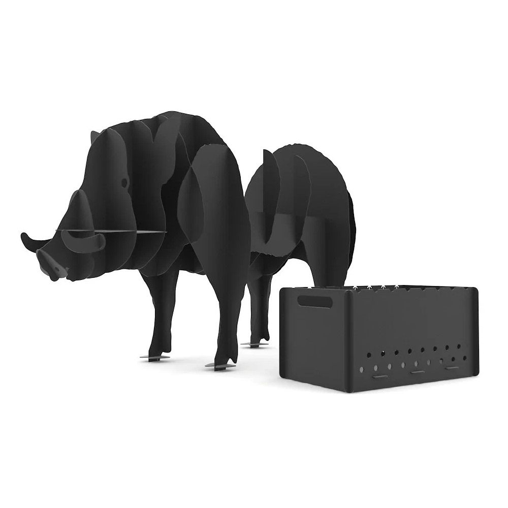 Мангал Кабан черный