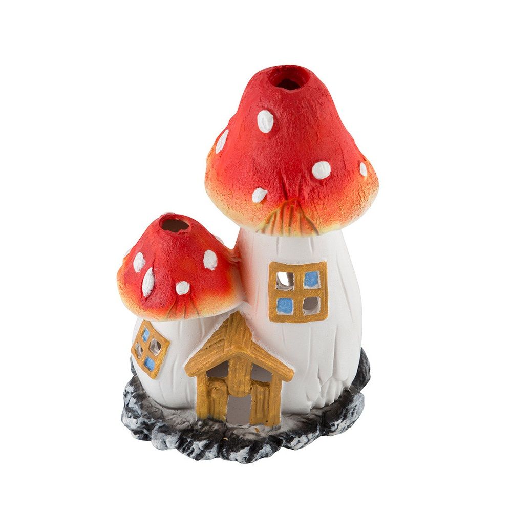 Фигура садовая Гриб-теремок h24 см 169358