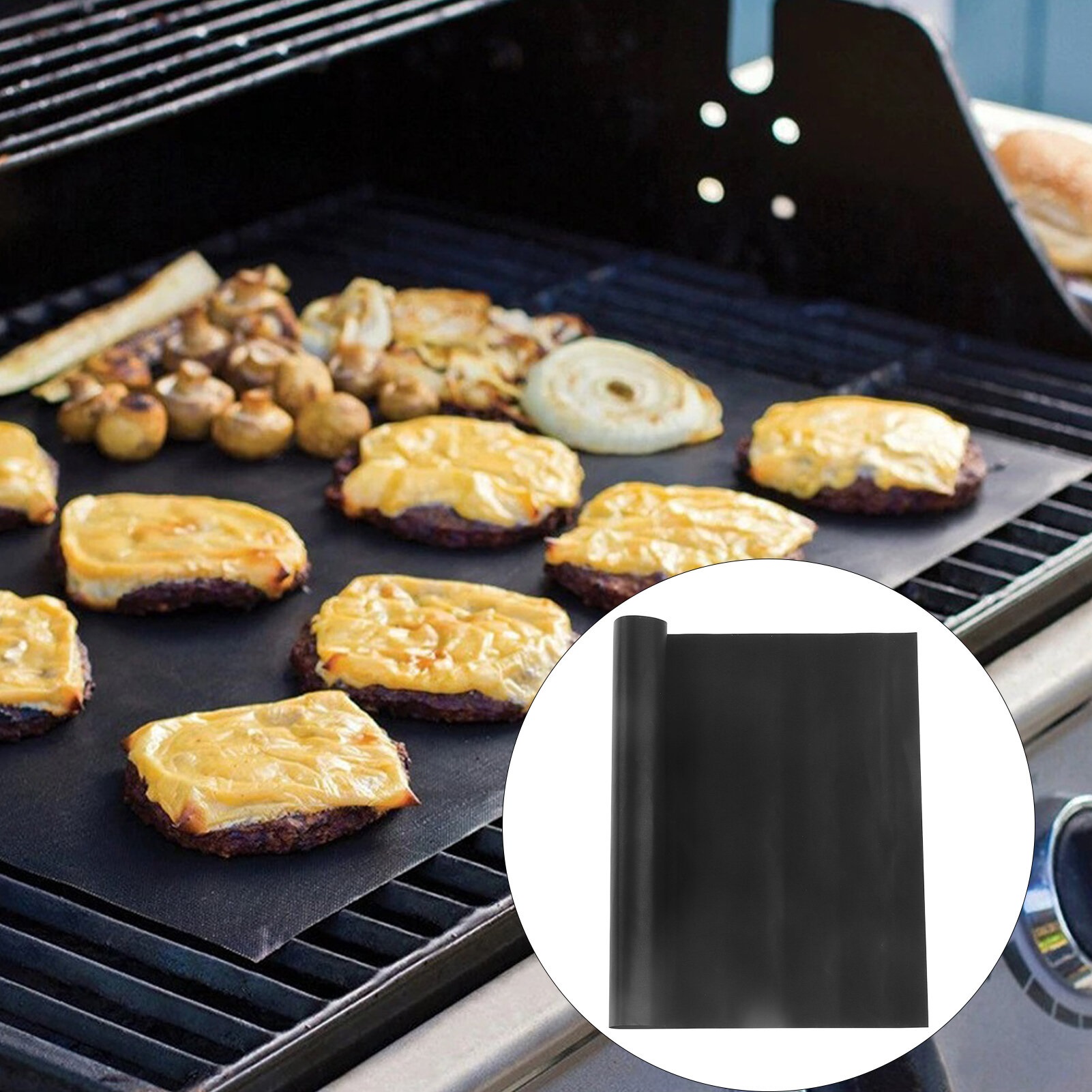 Коврик антипригарный для гриля 33х40 см