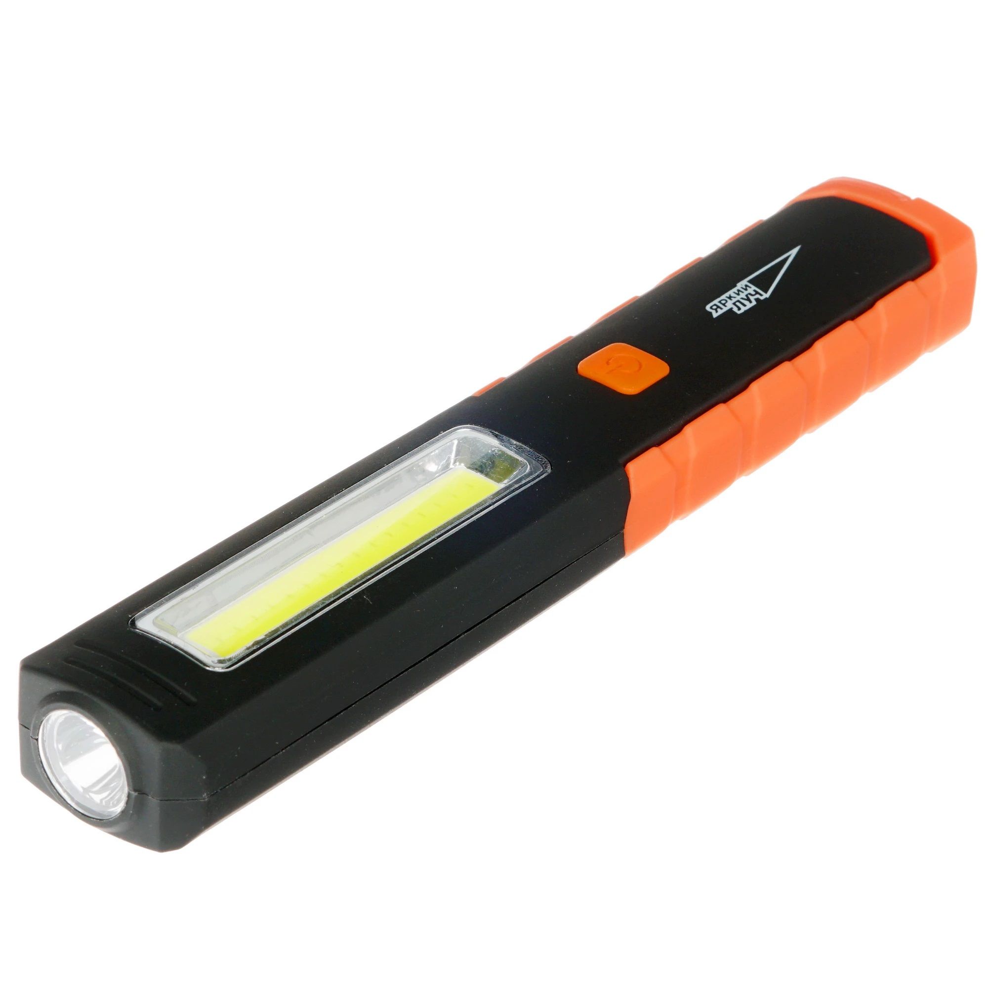 Фонарь универсальный LED Яркий Луч Optimus Slim SMD 50лм +COB 160Лм 3xAAA IP20