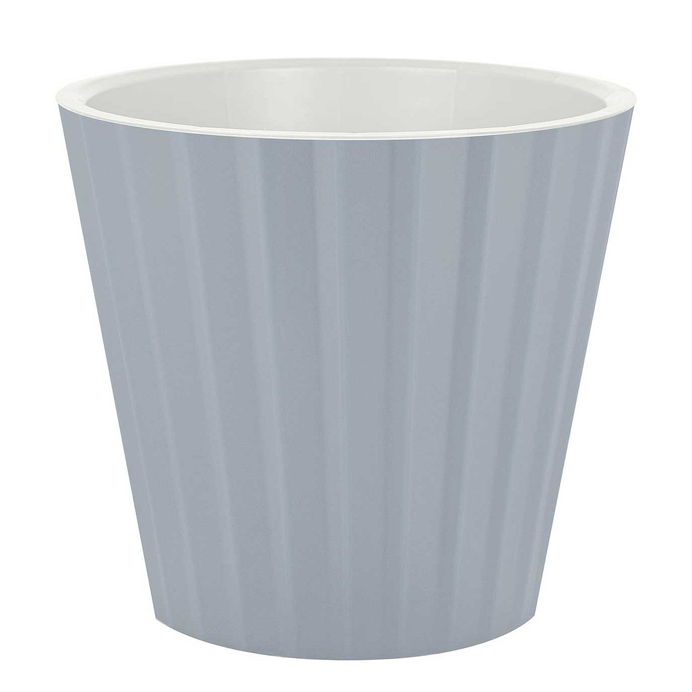 Горшок цветочный InGreen Sand Утренний туман 19 см 3,3 л c дренажной вставкой