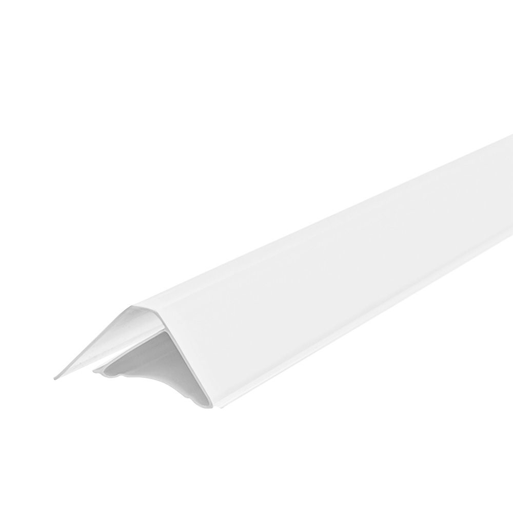 Плинтус ПВХ потолочный белый 3000х8 мм