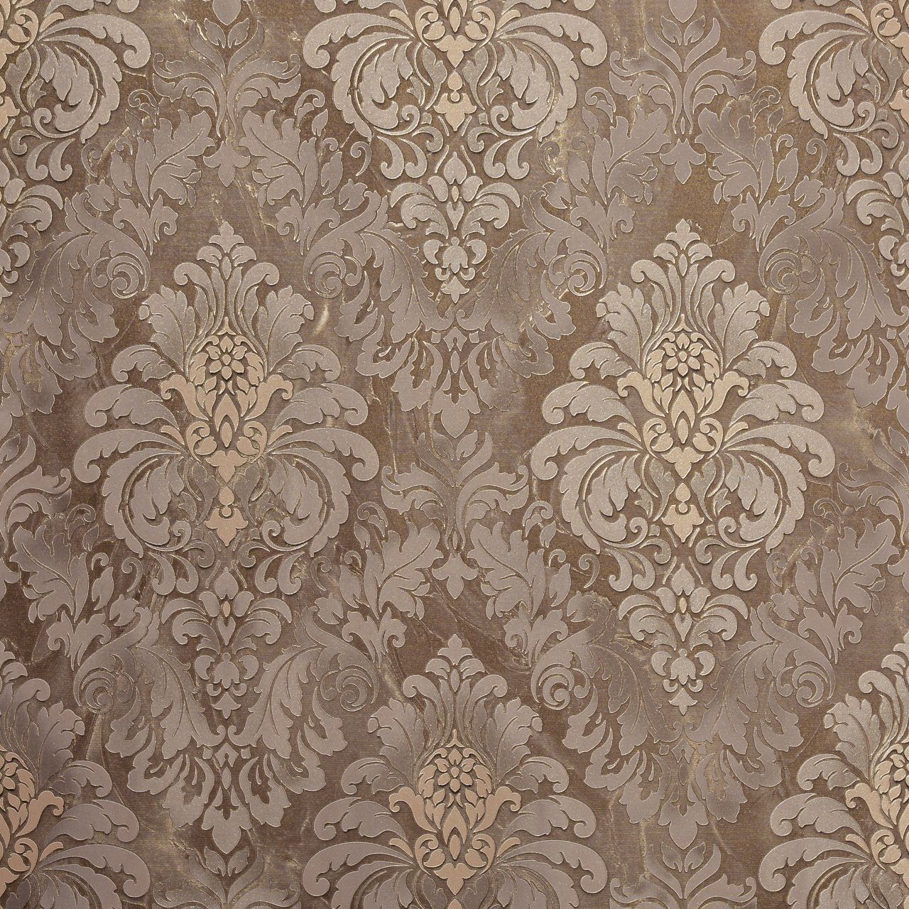 Обои Артекс Элиза 11267-05 коричневые дамаск 1,06х10,05 м