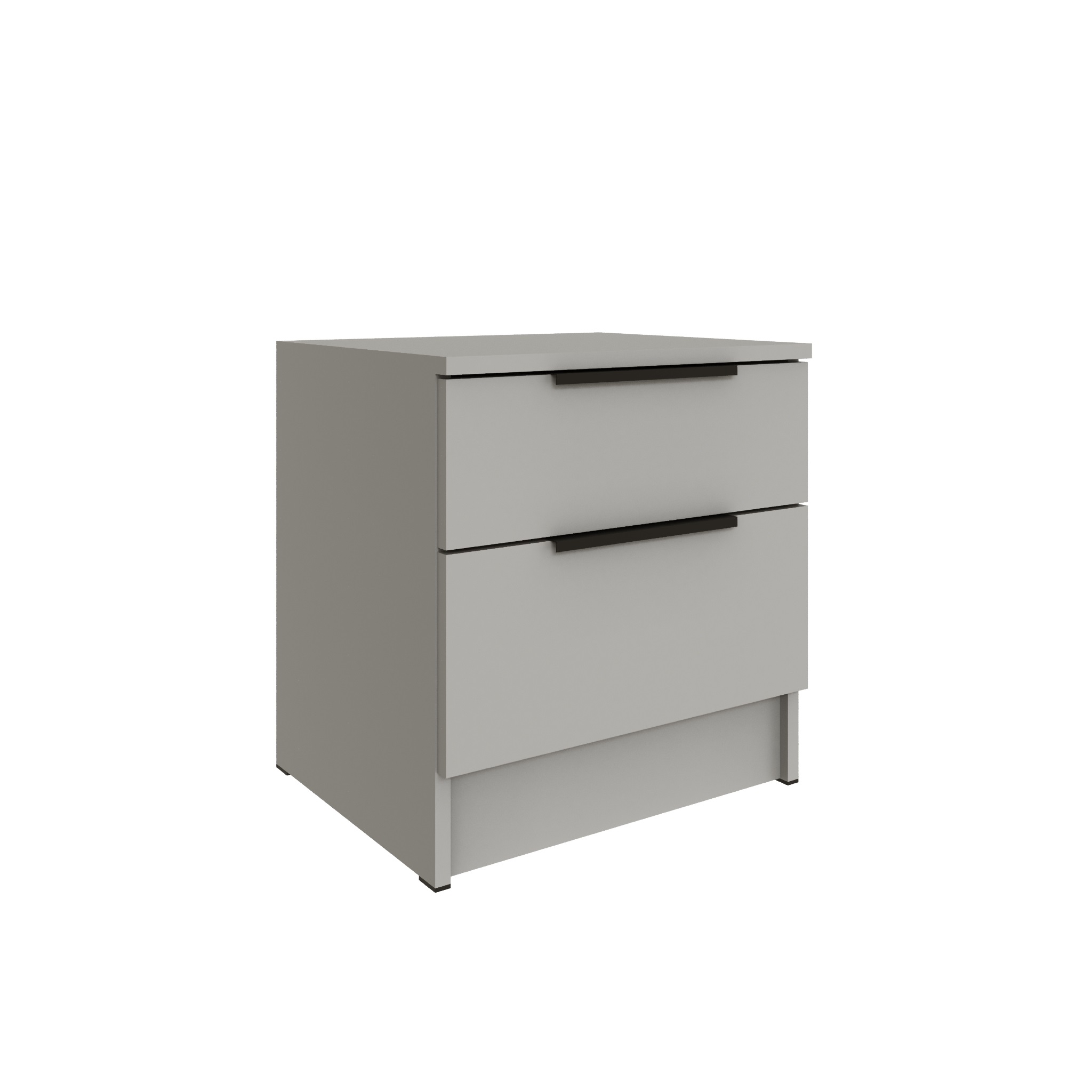 Тумба прикроватная Мадрид 450х472х380 мм 2 ящ Кашемир