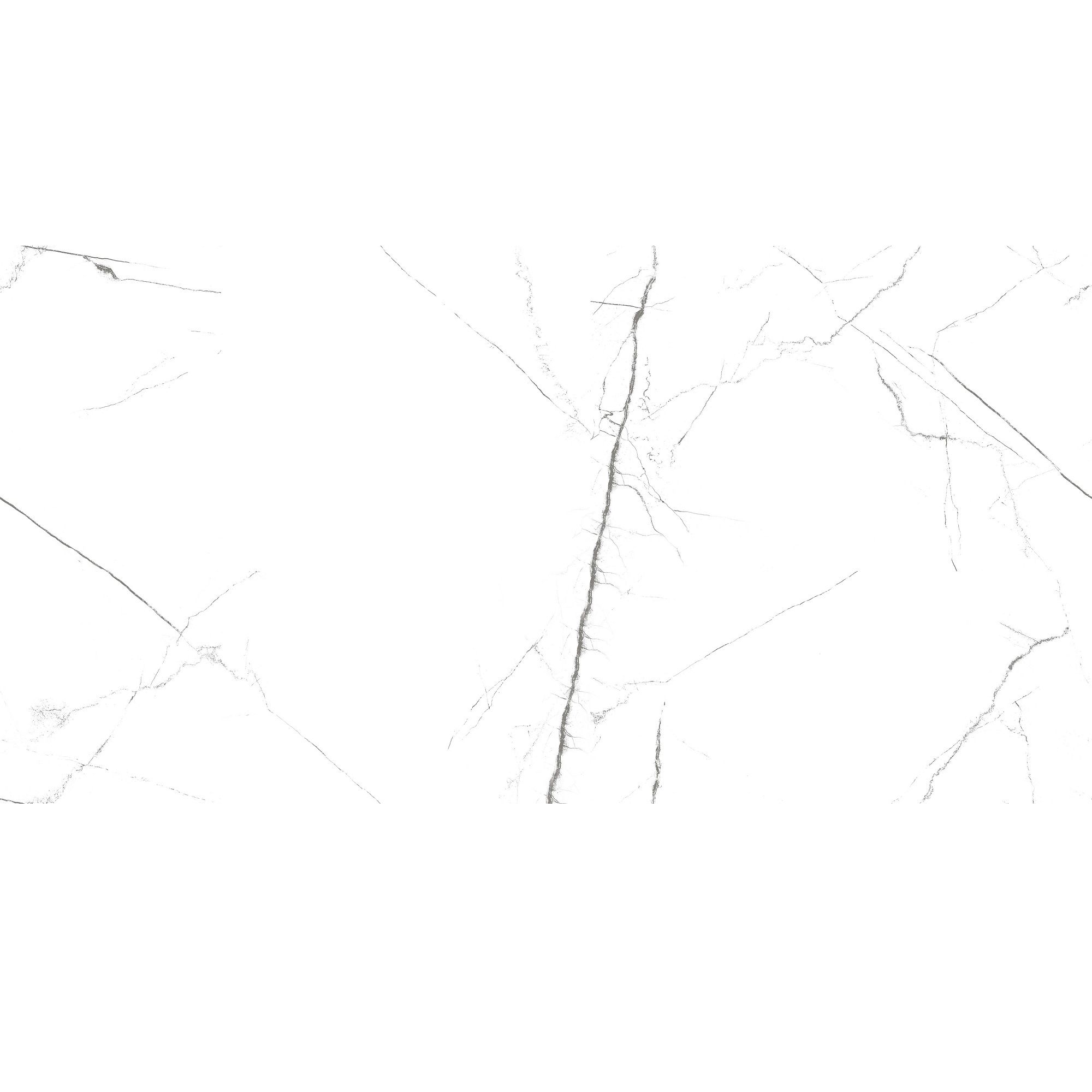 Керамогранит Onlygres MOG101 600x1200 мм белый полированный 1,44 м2