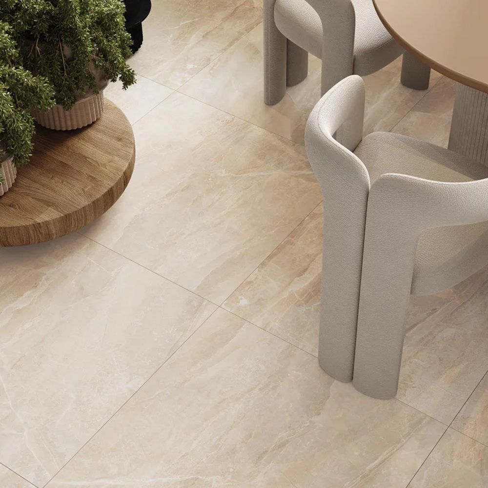 Керамогранит Laparet Mainstream Beige 60x60 см бежевый полированный 1,44 м2