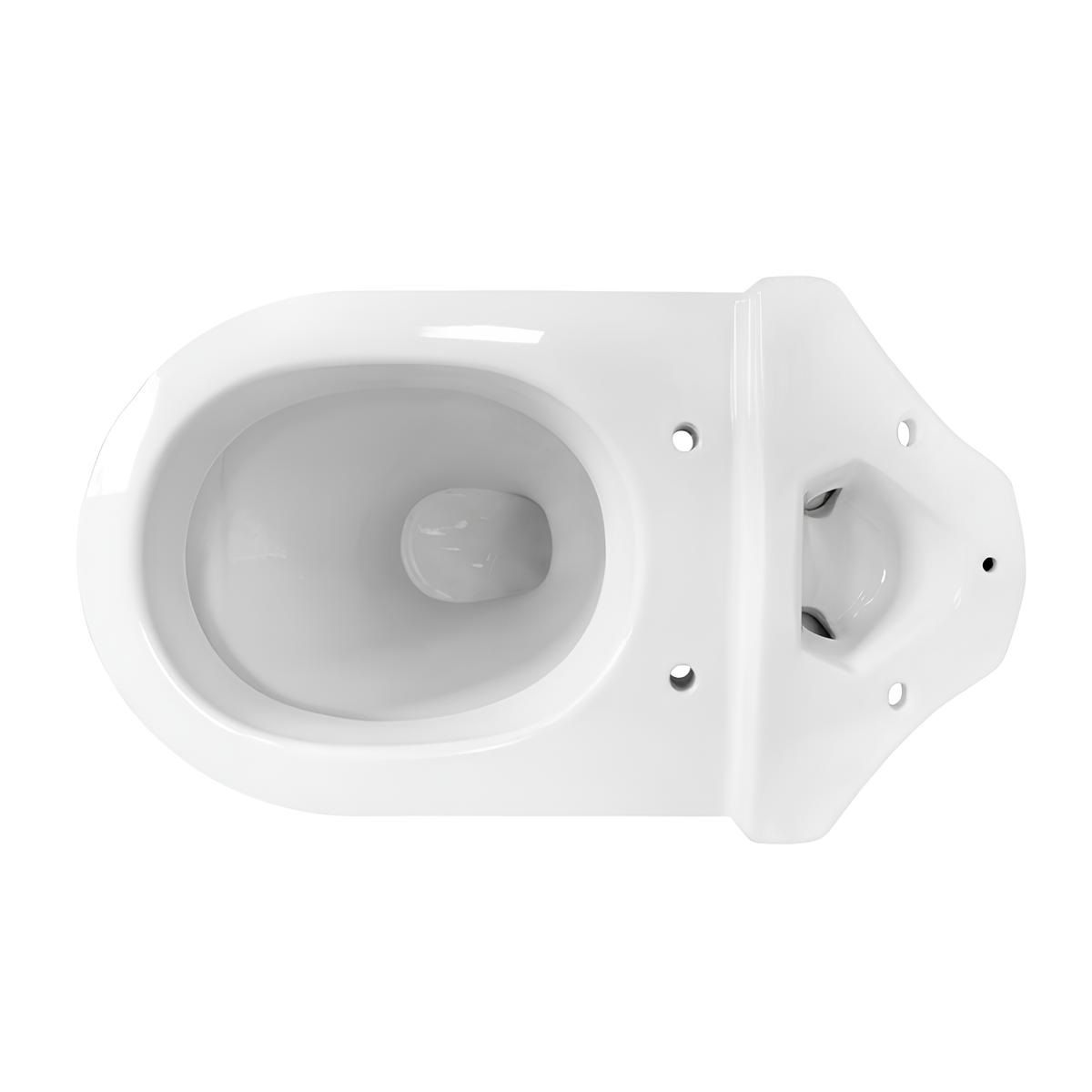 Унитаз-компакт Sanita Аттика стандарт 1-ур косой выпуск сиденье полипропилен без микролифта