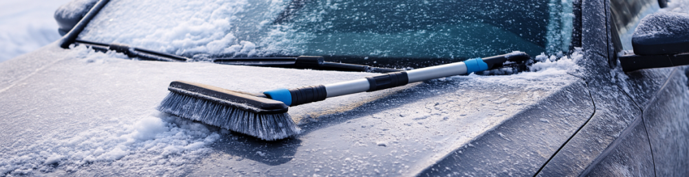 Очистка стекла зимой и безопасная мягкая щетина: честный разбор зимних инструментов