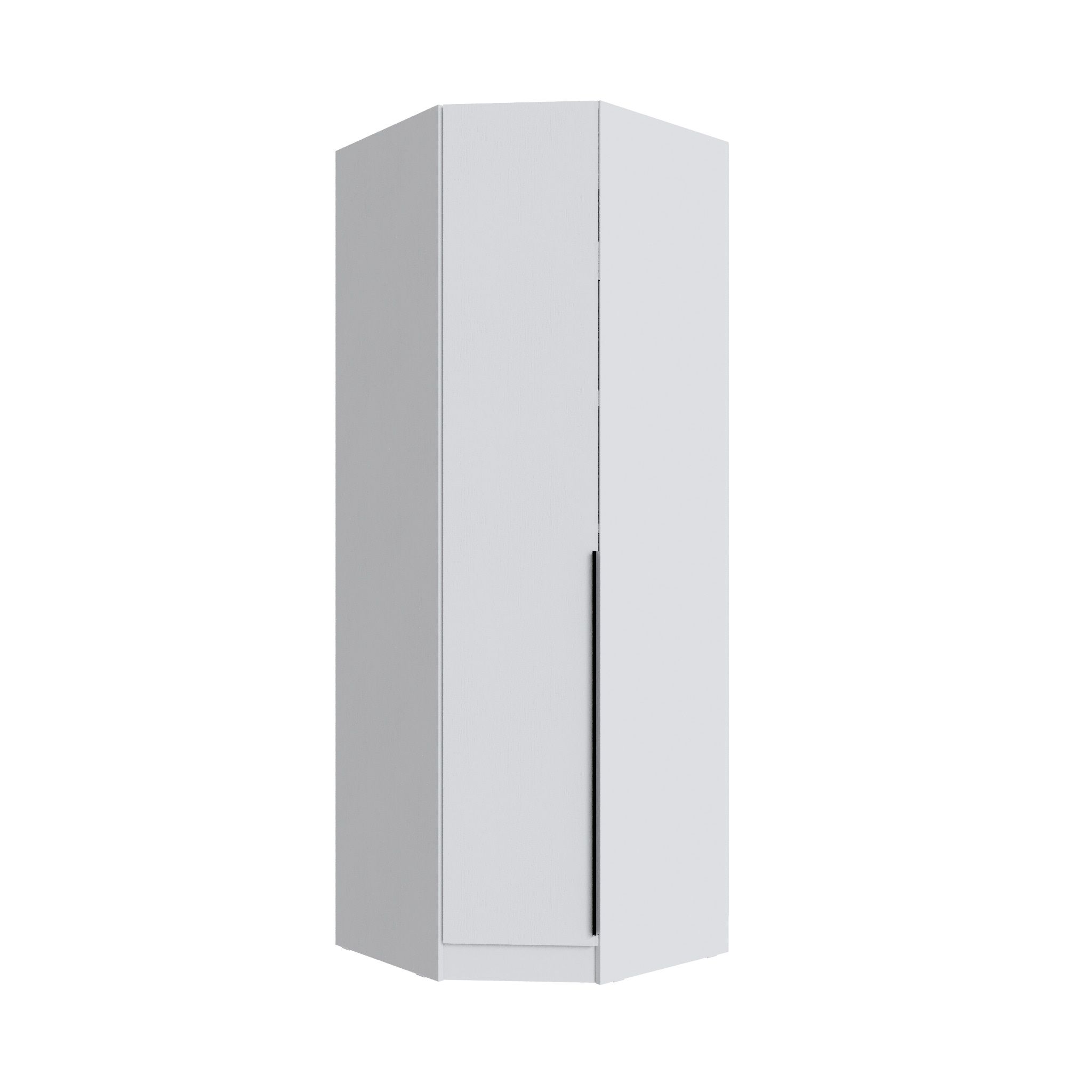 Шкаф угловой Мадрид 900х2300х900 мм Кашемир