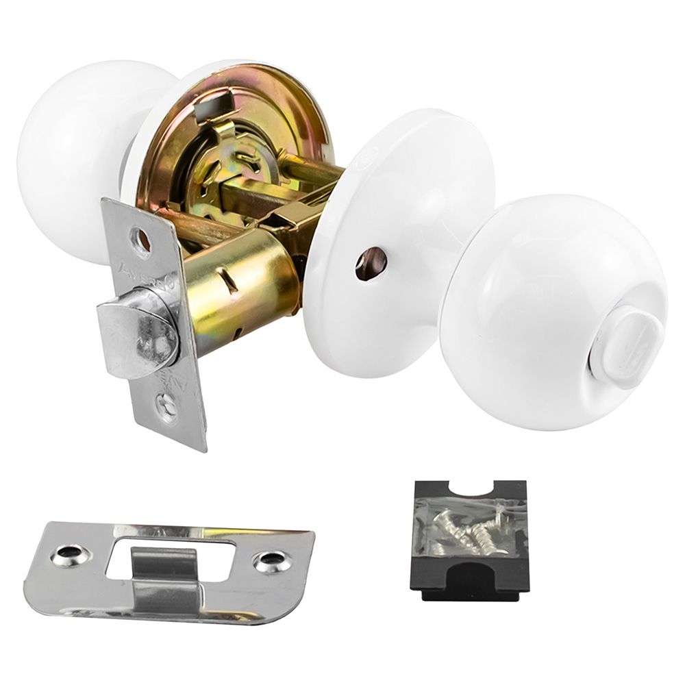 Ручка-кноб Avers 6072-03-W белый с фикс
