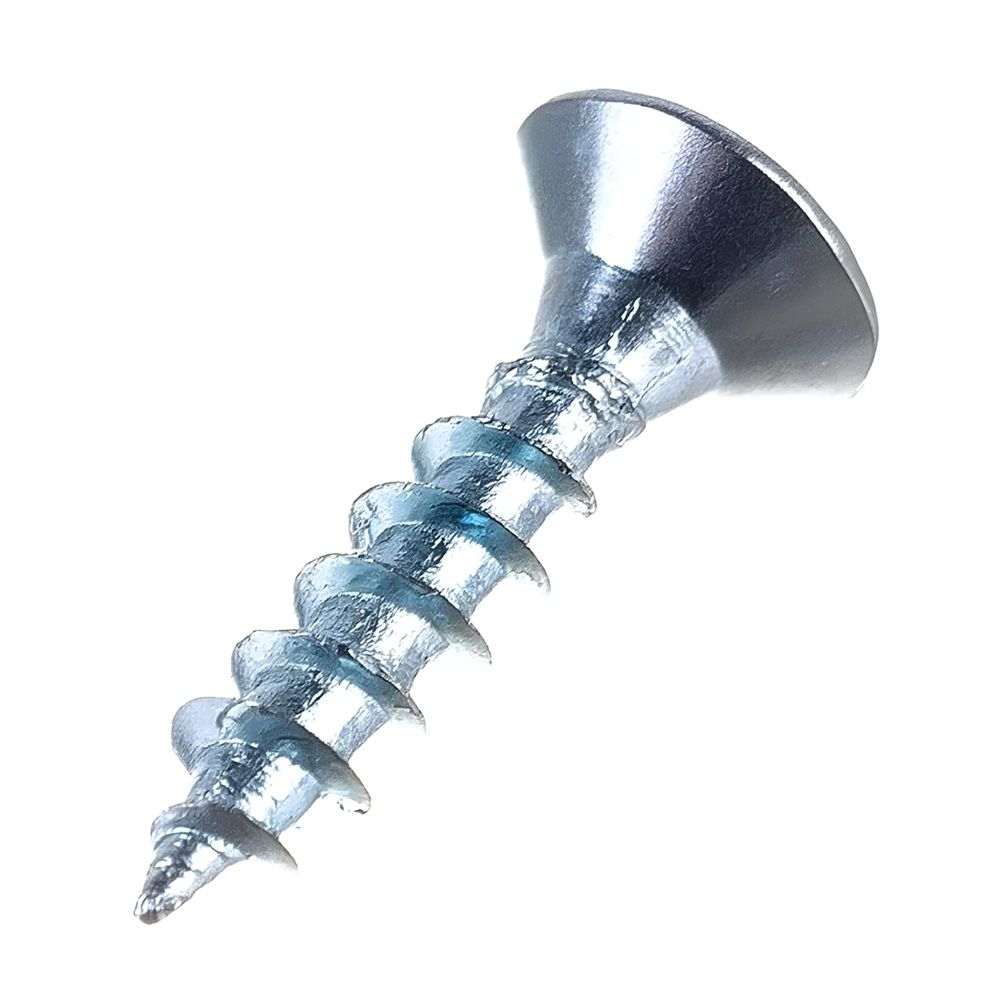 Саморез универсальный 2,5х16 мм белый цинк 60 шт