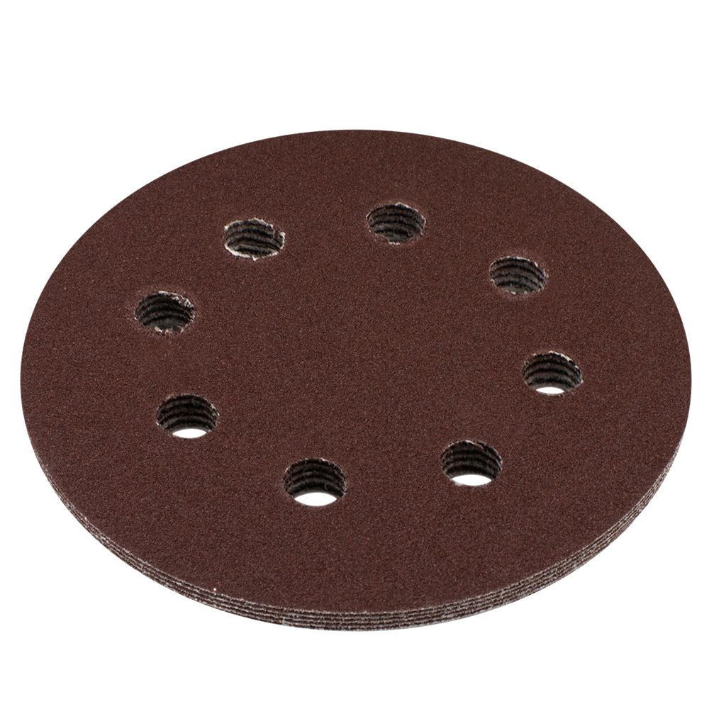 Круг шлифовальный 125 мм P100 перфорированный под липучку 5 шт Sturm
