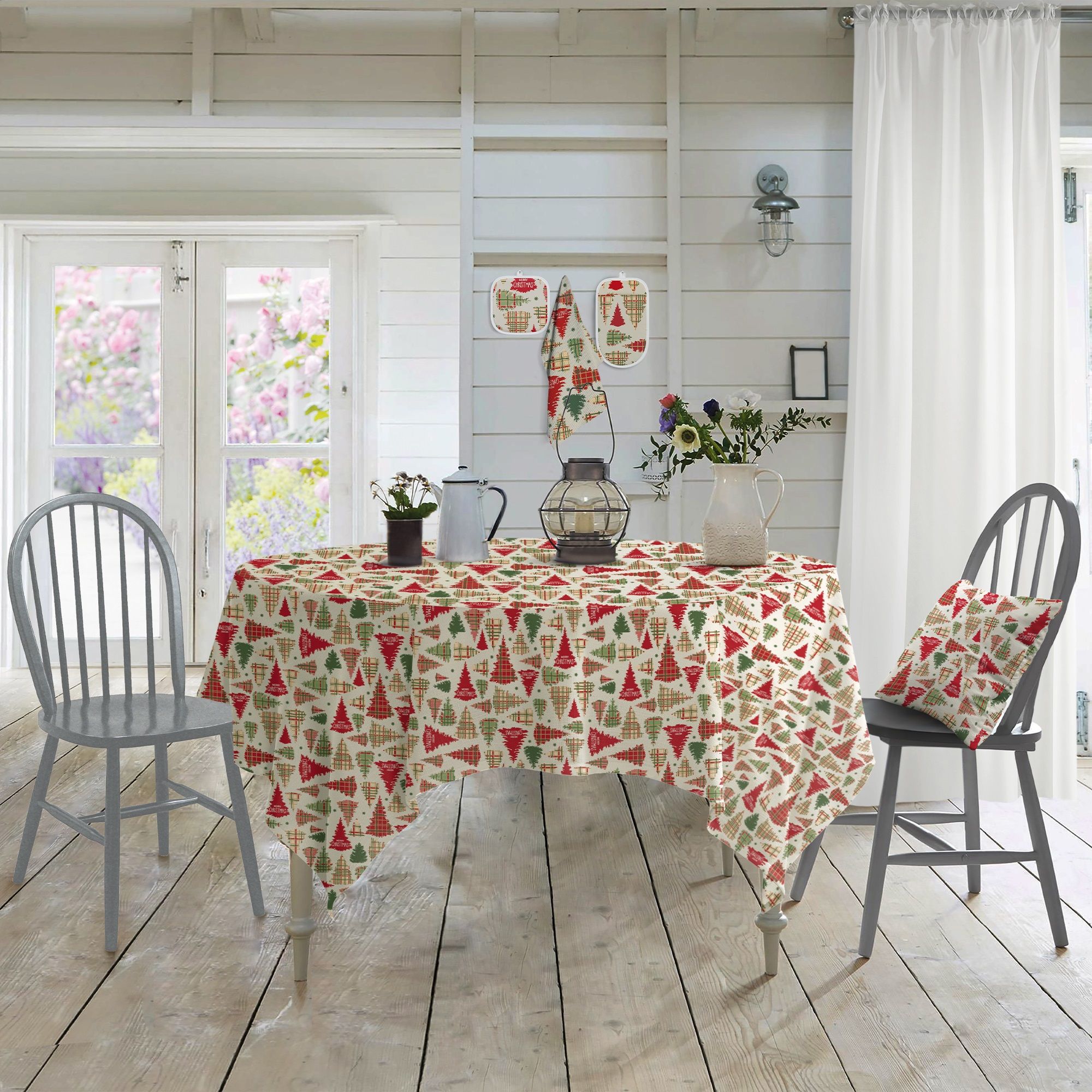 Скатерть СТ ХБ 30222 144х200 см Mer chris 61