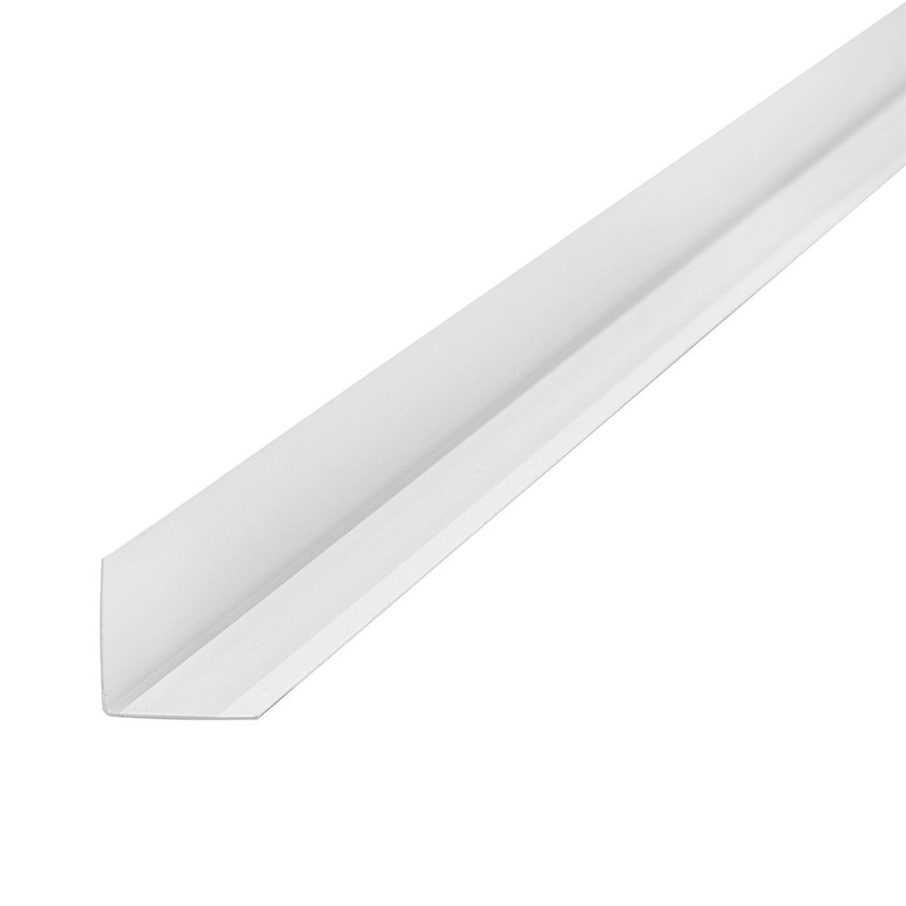 Угол ПВХ белый 25х25х2700 мм